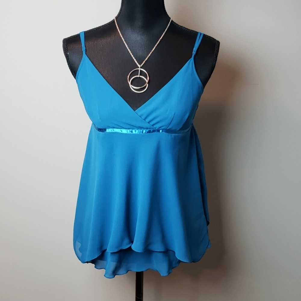 COPY - H&M Womens Spaghetti Strap Flowy Blouse